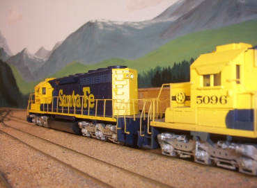 santa fe locomotives engines