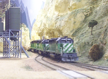 locomtives shunting on railway