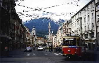 Europe Innsbruck Australia rail travel