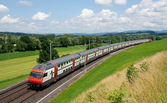 europe train travel Zurich to Luzern