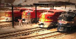 4 diesel model trains ho scale