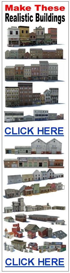 model railways scale buildings to make