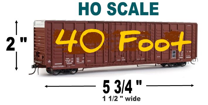 ho scale size